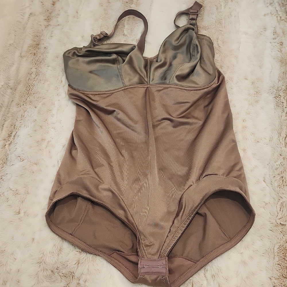 Delicates Taupe Satin Lingerie